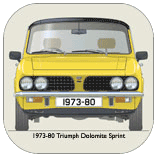 Triumph Dolomite Sprint 1973-80 Coaster 1